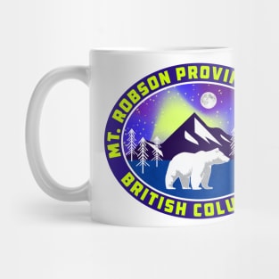 Mount Robson Provincial Park British Columbia Canada Bear Mug